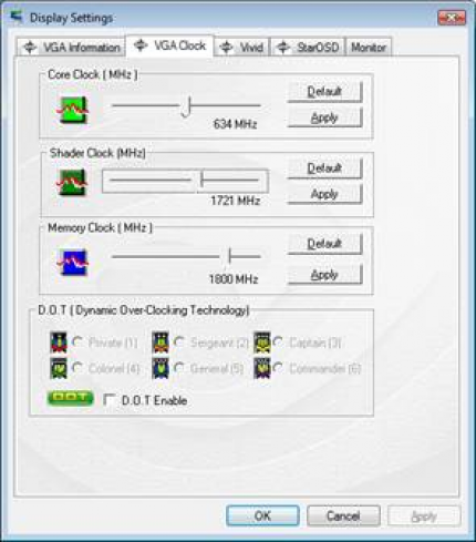 MSI-Treiber mit Shader-OC-Support