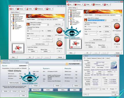 HD 3870 und HD 3850 Crossfire (Bild: vr-zone.com)