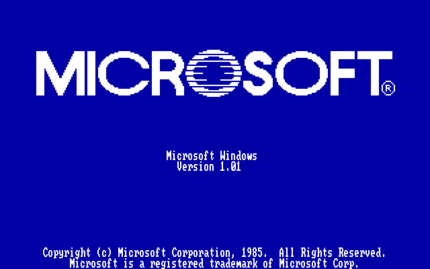 Windows 1.01 (Bild: winhistory.de)