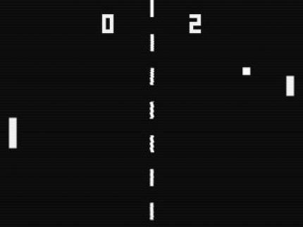 1981 Pong (kein Schatten - okay, mit irgendeinem Spiel muss man diese Liste anfangen)