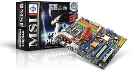 MSI P7N SLI Platinum
(Bild: MSI.com)