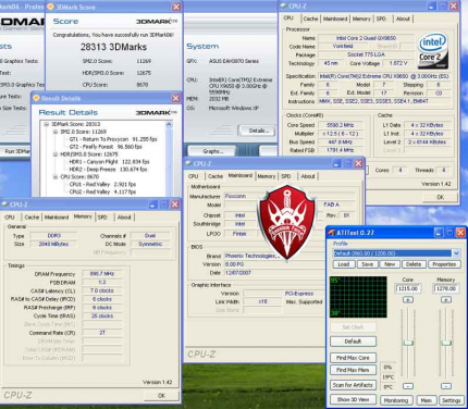 Foxconn Quantum Force: 3DMark06-Weltrekord mit Vorserienboard