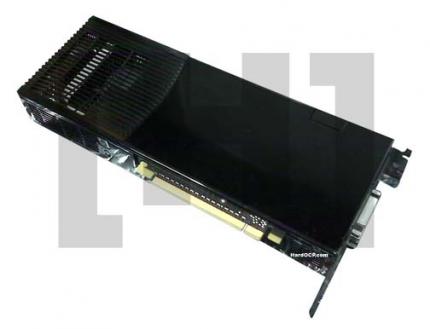 Lässt sich noch etwas Zeit bevor sie gegen AMDs Radeon HD3870 X2 antritt, die Geforce 9800 GX2. (Bild: Hardocp.com)
