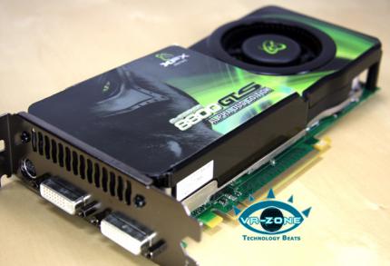 Das Opfer der unerbittlichen Extrem-Overclocker: eine unschuldige XFX-Alpha-Dog-Edition der Geforce 8800 GTS 512 (VR-Zone.com)