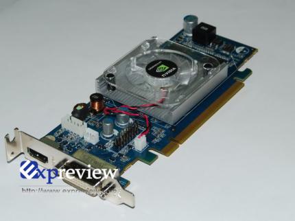 Zotac Geforce 8400 GS: Low-Profile, aber leider aktiver Lüfter (Bild: Expreview.com)