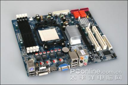 Das Onda A78GT besitzt eine Radeon HD3200 welche mit 500 Megahertz GPU-Takt arbeitet (Bild: PConline.com.cn)