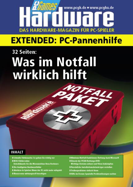 Titelseite der 32-seitigen Extended-Ausgabe (Bild: PCGH)