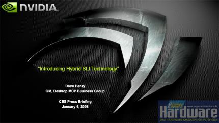 Nvidia Hybrid-SLI (Bild: Nvidia/PCGH)