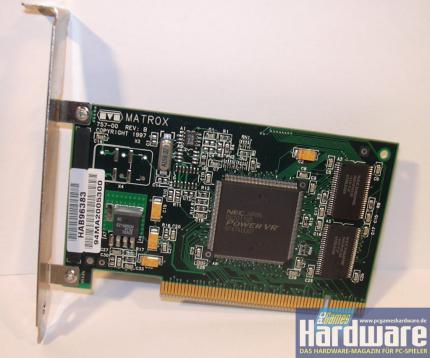 Matrox m3D mit Power VR PCX-2 (Bild: PCGH)