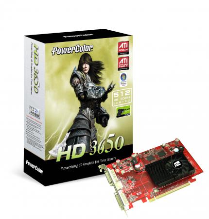 Powercolor Radeon HD3650: 512 MiByte DDR2 (Bild: Powercolor)
