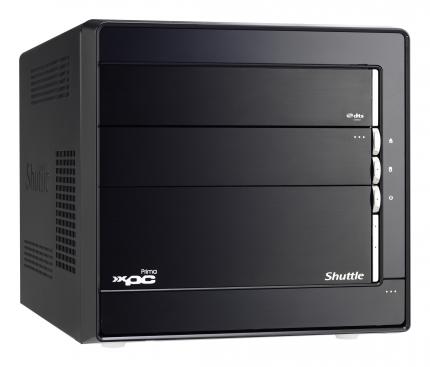 Shuttles SX38P2 Pro ermöglicht Crossfire dank Intels X38-Chipsatz (Bild: eu.Shuttle.com)