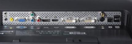 Dank zahlreichen Anschlüssen, ist das Dell 3008WFP 30-Zoll-TFT kopatibel zu einer Großzahl an Hardware-Komponenten (Dell.com)