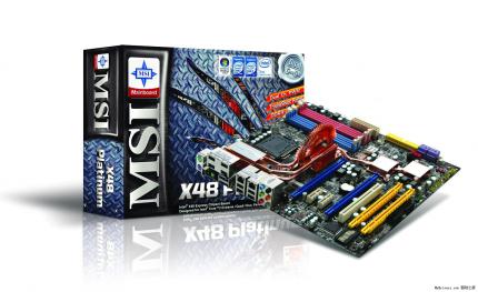 MSI X48 Platinum - weitere Bilder finden Sie in der Galerie (Bild: Mydrivers.com)