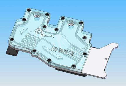 Auch eine vernickelte Version des EK-FC3780 X2 CF ist in Planung, sie soll für ca. 120 Euro erhältlich sein (Bild: ekwaterblocks.com)