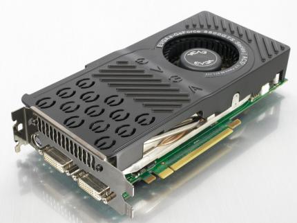 Die Geforce 8800 GTS 320 (hier ein Modell von Evga) ist eines von heute fünf verschiedenen 8800-GTS-Modellen, wenn man alle Speichervarianten mitzählt.