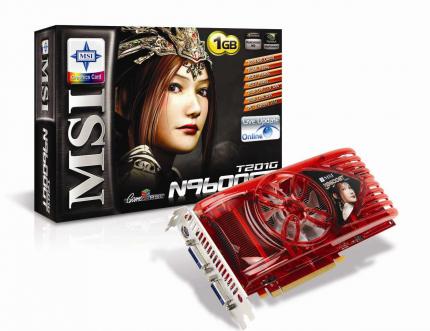 MSI N9600GT-T2D1G-OC (Bild: MSI)