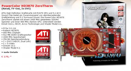 Günstiges Angebot einer 3870 auf Alternate