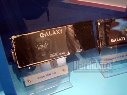 Nvidia Geforce 9800GX2: Auch die Galaxy-Karte entspricht dem Referenz-Modell.