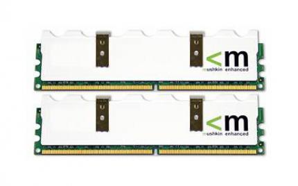 Mushkin Neue DDR2-Speicherriegel in Arctic-White (Bild: Mushkin)