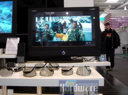 Erst eine modische Brille macht 3D-Bilder möglich. (Bild: PCGH)