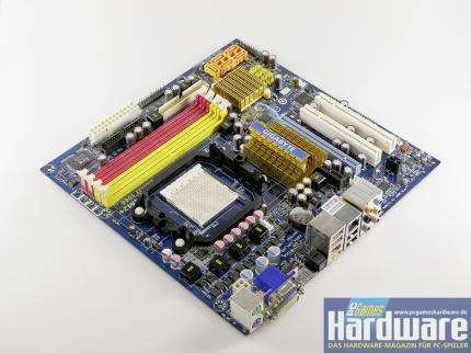 Für den Test bekamen wir ein Vorabmodell der Gigabyte-Platine MA78GM-S2H mit 780G-Chipsatz. (Bild: PCGH)