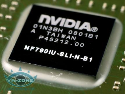 MCP79: Nvidias neuer Notebookchipsatz (im Bild: 790i SLI; Bild von VR-Zone)