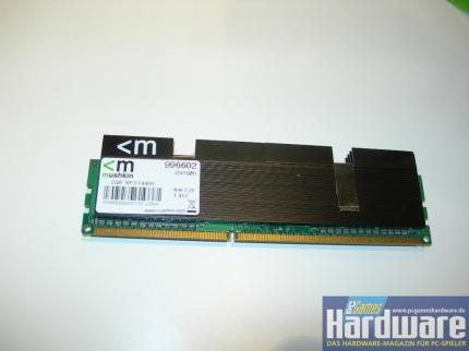 Beim 996602 garantiert Mushkin DDR3-1800 mit den Timings 8-8-7-20 bei 1,95 Volt.