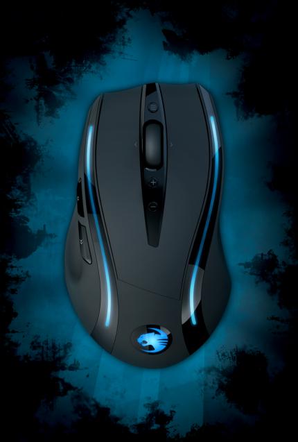 Die Roccat Kone von oben