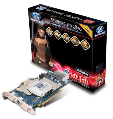 Wie jede Ultimate-Edition wird auch die Radeon HD3870 komplett passiv gekühlt. (Bild: Sapphire)