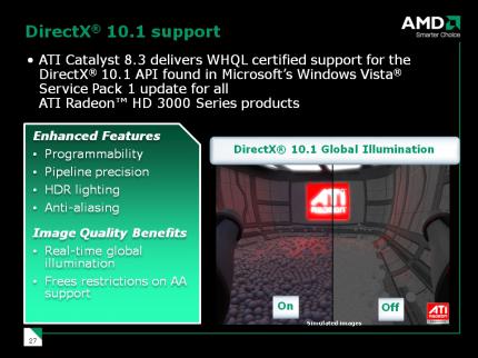 DirectX 10.1 Unterstützung
