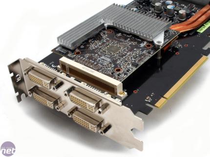 Asus EAH3850 Trinity: Drei RV670-GPUs auf einer Karte dank MXM-Modulen. (Bild: Bit-Tech.net)