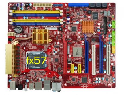 Foxconn 'ELA' P45 (Bild: forum.donanimhaber)