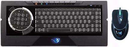 BTC 9051H Cheetah Stylisches Gaming-Keyboard mit Maus (Bild: BTC)