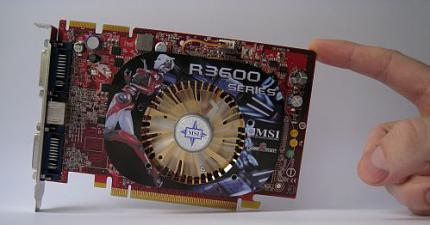 MSI R3650 T2D512 Wie schlägt sich AMDs Jüngster Spross gegen die Konkurrenz? (Bild: Fudzilla.com)