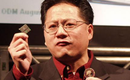 Nvidia CEO Jen-Hsun Huang gibt sich kämpferisch (Bild: dailytech.com)