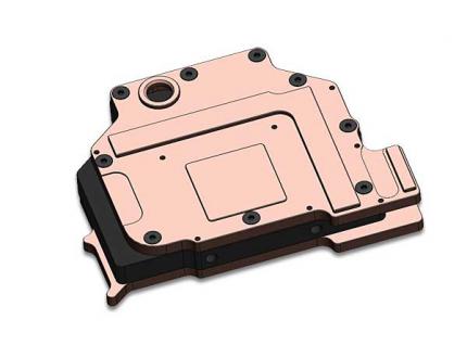 EK-FC9800 GX2 SLI in der Acetal-Version (Bild: EK-Waterblocks)