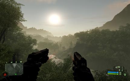 Crysis DX9 tweaked auf der Chrome 430 GT (Bild: PCGH)