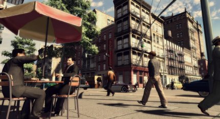 Zu Mafia 2, das nach jüngsten Infos noch dieses Jahr erscheint, sind vier frische Screenshots aufgetaucht. Die neuen Bilder zu Mafia 2 sind sehr stimmungsvoll und offenbaren vor allem eine besondere Beleuchtung. Mafia 2 soll noch 2008 unter anderem für PC erscheinen. Wie finden Sie die Grafik? Nutzen Sie die Kommentarfunktion. Quelle: lusoplay.sapo.pt/index.php?page=image&id=520&pw=1