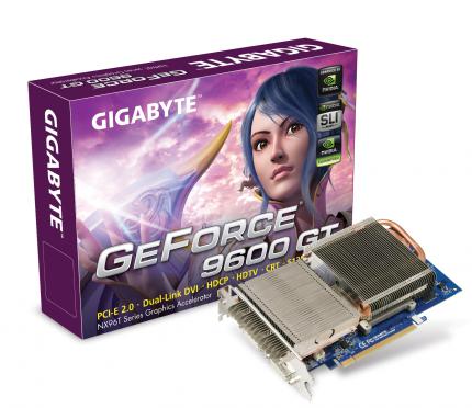 Gigabyte GV-NX96T512HP: Die Karte verfügt über einen 2D/3D-Modus