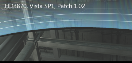 Die mit DX10.1 noch geglättete Kante des Displays wird mit Patch 1.02 nicht mehr bearbeitet. 