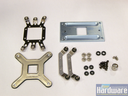 Coolermaster Hyper Z600: Montagematerial