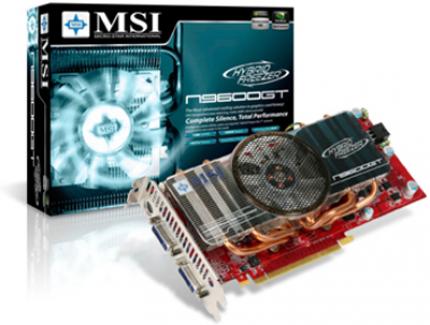 Übertaktete Geforce 9600 GT von MSI.