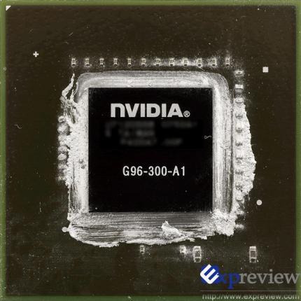 Die-Shot der eforce 9500 GT (Bild: expreview.com)