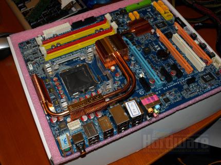 Zweites Testmuster: EP45-DS4 (Bild: PCGH)