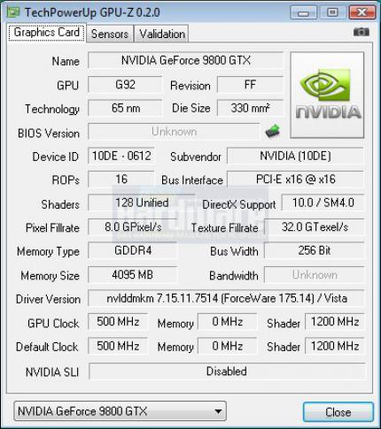 Nvidia Hybrid-SLI: GPU-z zeigt sich verwirrt (Bild: PCGH)