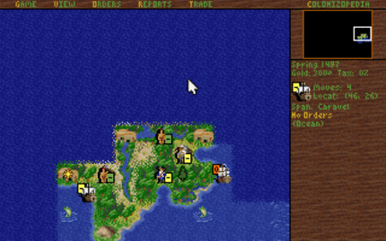 Colonization: DOS-Version (1994) - Bild: Mobygames.com