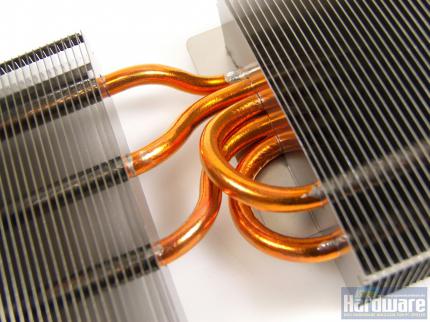 Xtreme 8800: Strahlend orange-rote Heatpipes im 5er-Pack