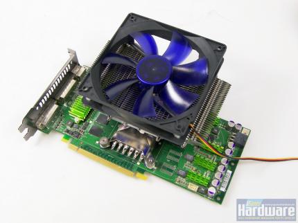 Thermalright HR-03 Plus: Der Kühler im montierten Zustand