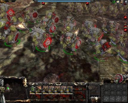 Furchterregende Einheiten in Warhammer: Mark of Chaos - Battle March