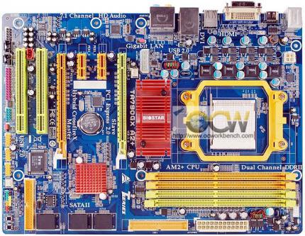OC Workbench hat ein erstes Muster mit 790GX-Chipsatz bekommen. (Bild: ocworkbench.com)